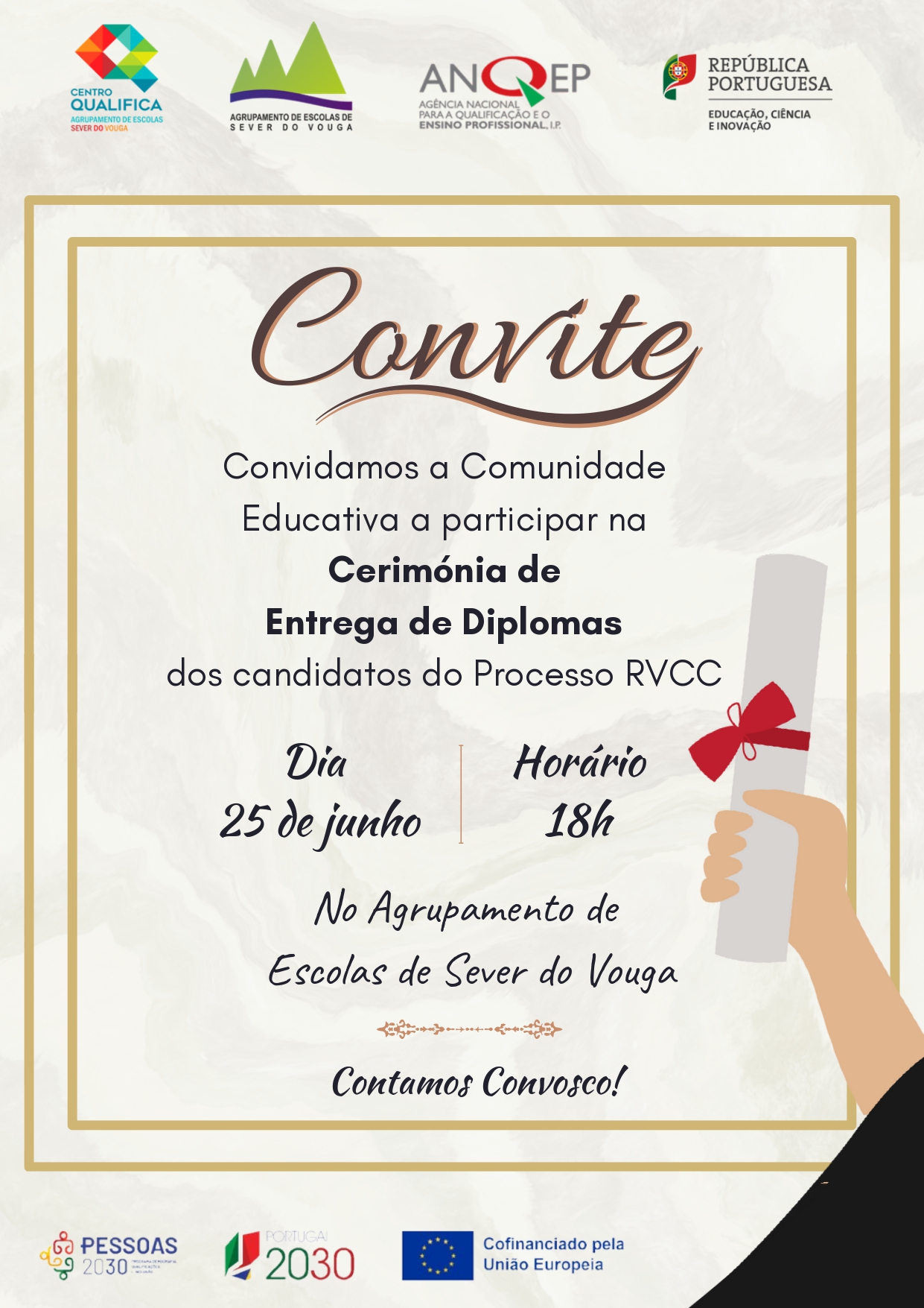 RVCC | Cerimónia de entrega de Diplomas 