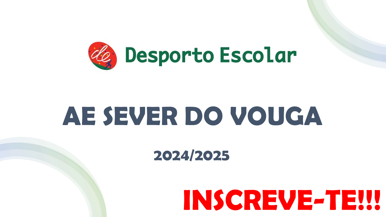 ⛳🏓🏸 Desporto Escolar